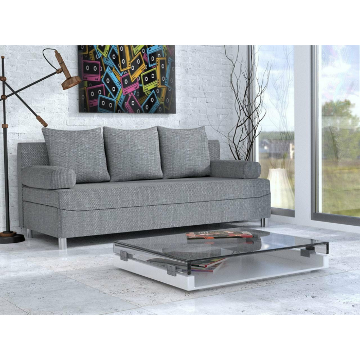 Cortex Renato Sofa Bed Gray Fabric