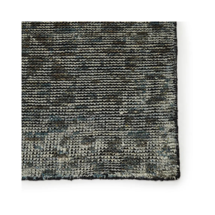 Jaipur Living Zaid Hand-Knotted Geometric Gray Black Area Rug 