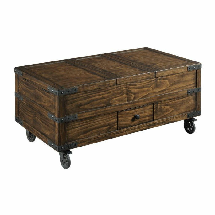 Hammary Hidden Treasures Trunk Coffee Table main product photo