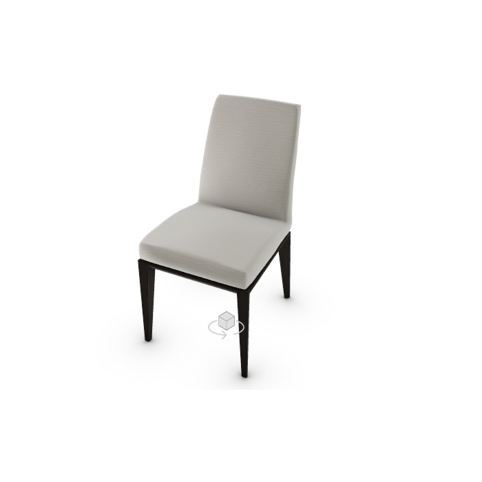 Calligaris Bess Low Upholstered Chair With Wooden Base main product photo