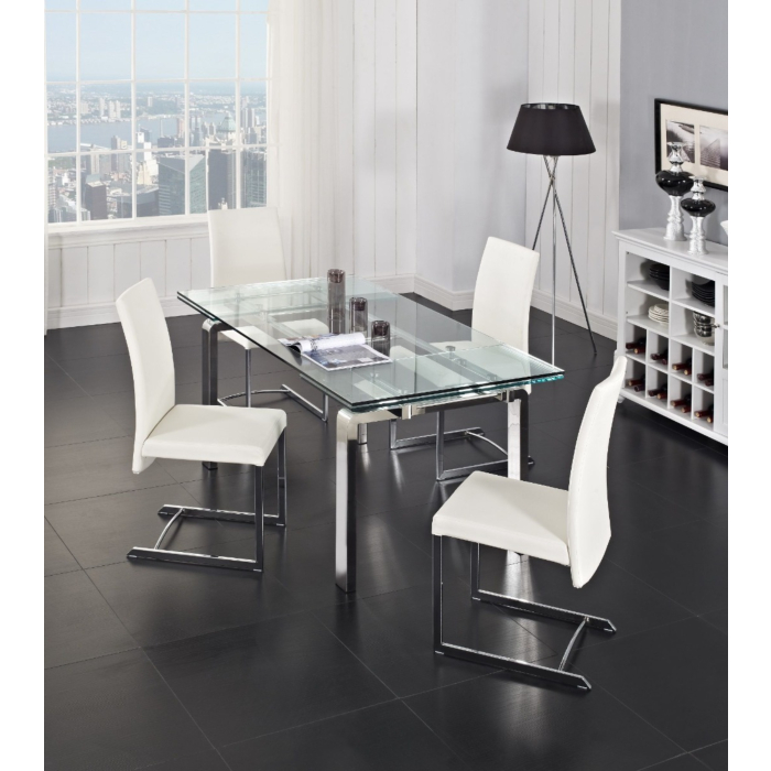 Creative furniture store crystal dining table