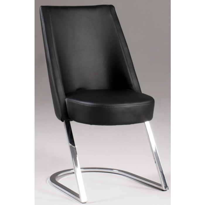 Chintaly Tami Side Chair, Black main product photo