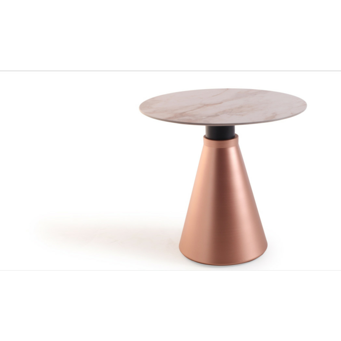Tango End Table, Rose Gold | Creative Furniture main product photo