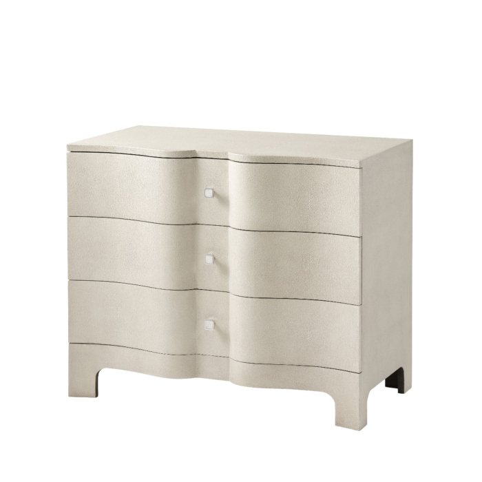 Theodore Alexander Nolan Serpentine Chest of Three Drawers main product photo