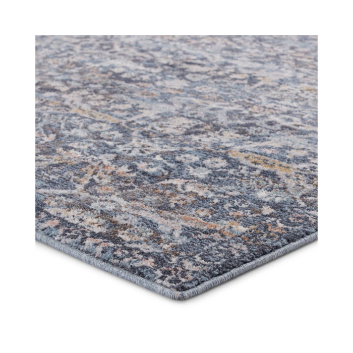 Vibe by Jaipur Living Odette Oriental Dark Blue/ Gray Area Rug main product photo