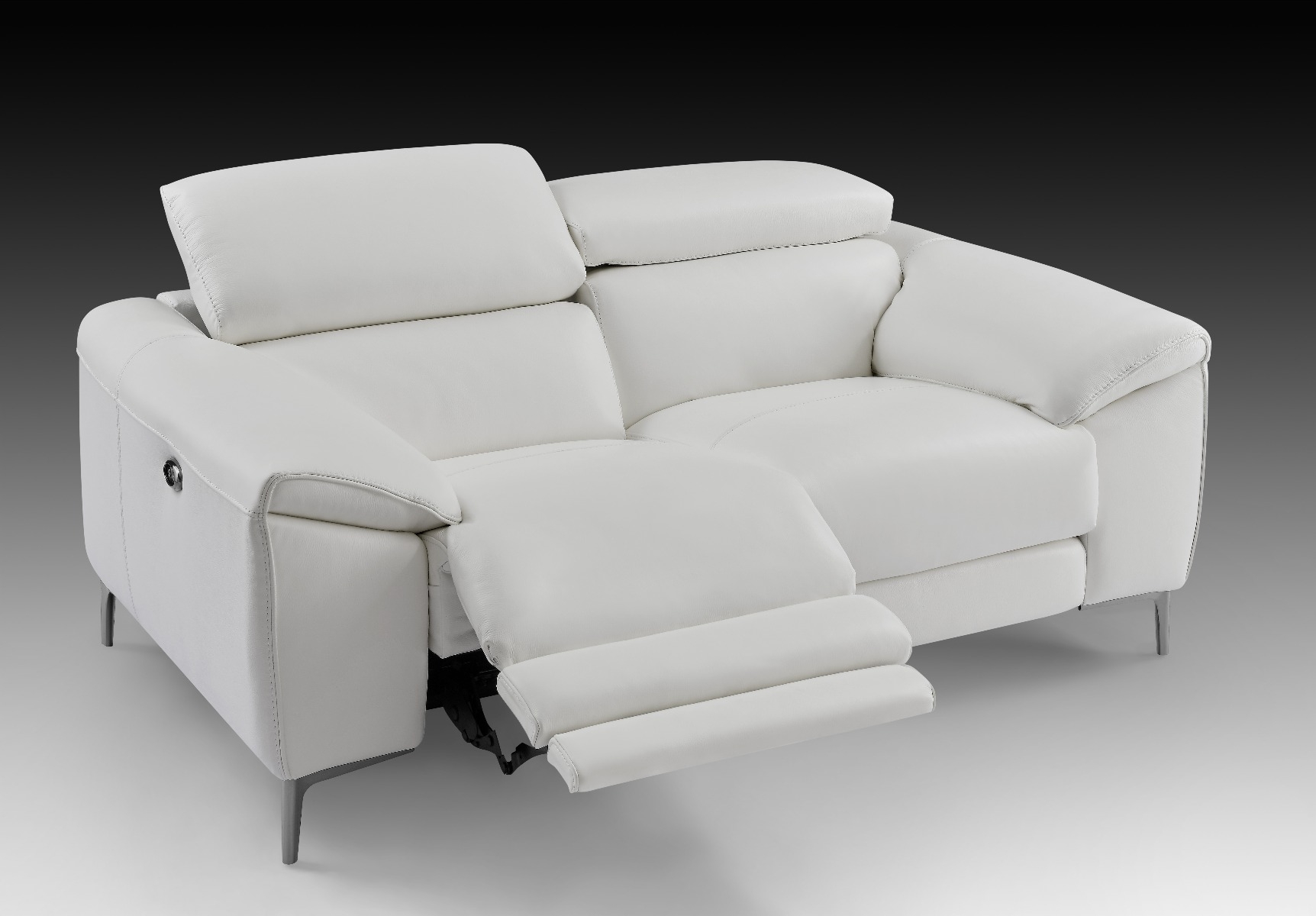 Lucca Leather Loveseat with Power Recliners | Creative Furniture