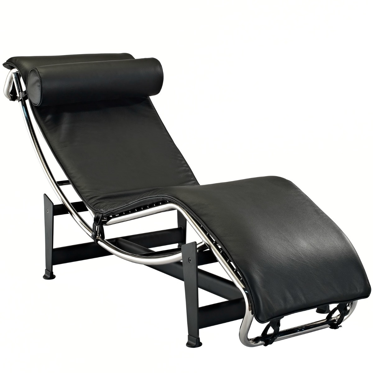 Modway Charles Leather Chaise Lounge