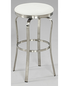 Chintaly 1193 Bar Stool, White