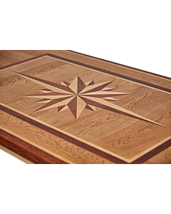 Cortex Wind Rose Wood Dining Table