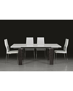 Stone International Milano 1506 Extending Dining Table with Thin Flat Edge Top