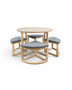 Cortex Mirage-r Wood Dining Set