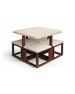 Cortex Mirage-q Wood Dining Set