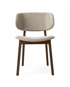 Calligaris CS1443 Claire Wooden Chair with Upholstered Seat and Back | Made to Order