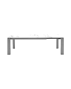 Calligaris Omnia CS4058-R220 Dining Table with Extendable Top and Wooden Legs