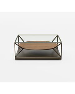 Elite Modern Nimbus Square Coffee Table