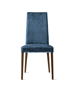 Calligaris Méditerranée Upholstered Chair with Wooden Legs | Quick Ship
