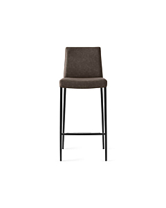 Calligaris Aida CS-2017 modern stool with padded seat and metal frame | Made to Order