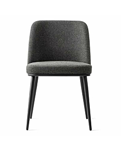 Calligaris Foyer CS-1896 Upholstered Chair with Metal Base | Made to Order