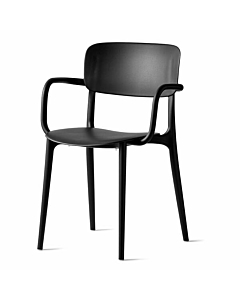 Calligaris Liberty CS-1884 Stackable Plastic Outdoor Armchair | Made to Order