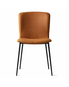 Calligaris Love Upholstered Chair with Metal Frame | Made to Order