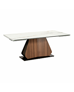 Elite Modern Gea Extension Dining Table with Ceramic Top