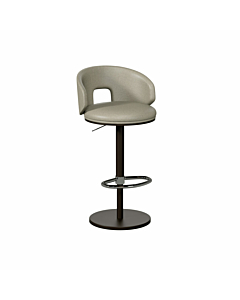 Elite Modern Clay Adjustable Height Swivel Bar Stool