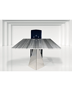 Stone International Freedom Steel Dining Table