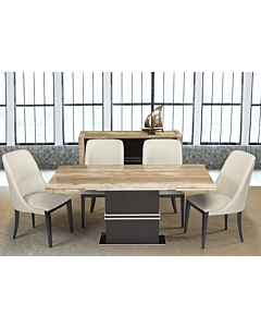 Stone International Lugano Extending Dining Table