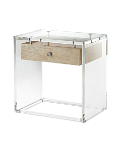 Theodore Alexander Generation Side Table, Sliver Fall