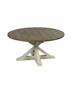 Hammary Reclamation Place Trestle Round Cocktail Table