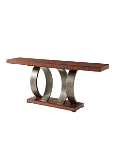 Theodore Alexander Inward Curve Console  Table