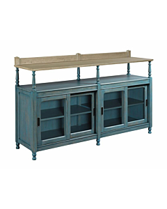 American Drew Litchfield Dorset Credenza Blue