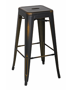 Chintaly Alfresco Bar Stool 8015, Antique Gold