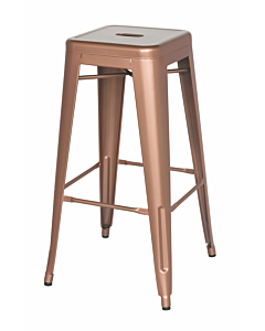 Chintaly Alfresco Bar Stool 8015, Rose Gold