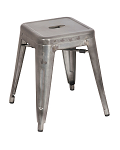 Chintaly Alfresco 8018 Side Chair, Gun Metal
