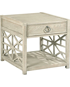American Drew Vista Biscane Drawer End Table 803-915
