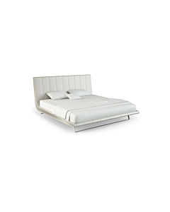 Elite Modern Zina Bed with Fully Upholstered Headboard