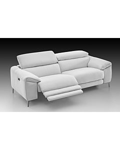 Lucca Fabric Sofa with Recliners | Creative Furniture-Bisque Fabric HTL