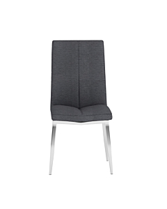 Chintaly Abigail Modern Curved-Back Upholstered Side Chair