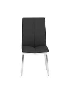Chintaly Abigail Modern Curved-Back Upholstered Side Chair
