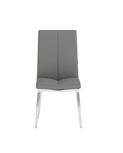 Chintaly Abigail Modern Curved-Back Upholstered Side Chair