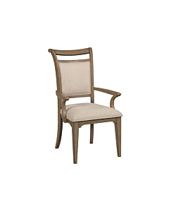 American Drew Carmine Phifer Upholstered Back Arm Chair