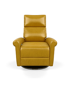 American Leather Adley Recliner, Mont Blanc Leather