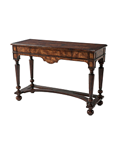Theodore Alexander Victory Oak Console Table