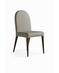 ALF Appia Side Chair – Upholstered in Aspen Eco-Leather with Termocotto Oak Legs