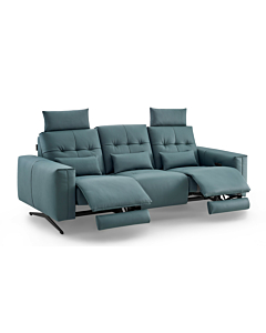Amalfi Sofa with Two Recliners | Creative Furniture