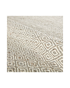 Jaipur Living Wales Natural Geometric Tan White Area Rug