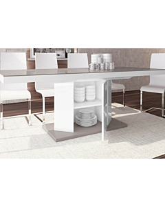 Cortex Amigo 63" Extendable Dining Table, Cappuccino