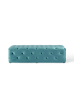 Modway Amour 60" Tufted Button Entryway Performance Velvet Bench