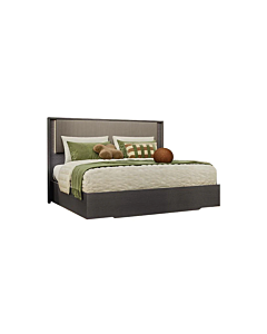 Amy Queen Storage Bed with Lights & Upholstered Headboard | ALF (+) DA FRE